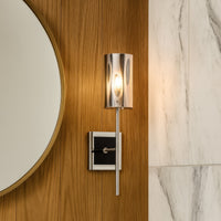 Chroman Empire 1 Light Chrome Wall Sconce