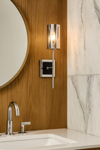Chroman Empire 1 Light Chrome Wall Sconce