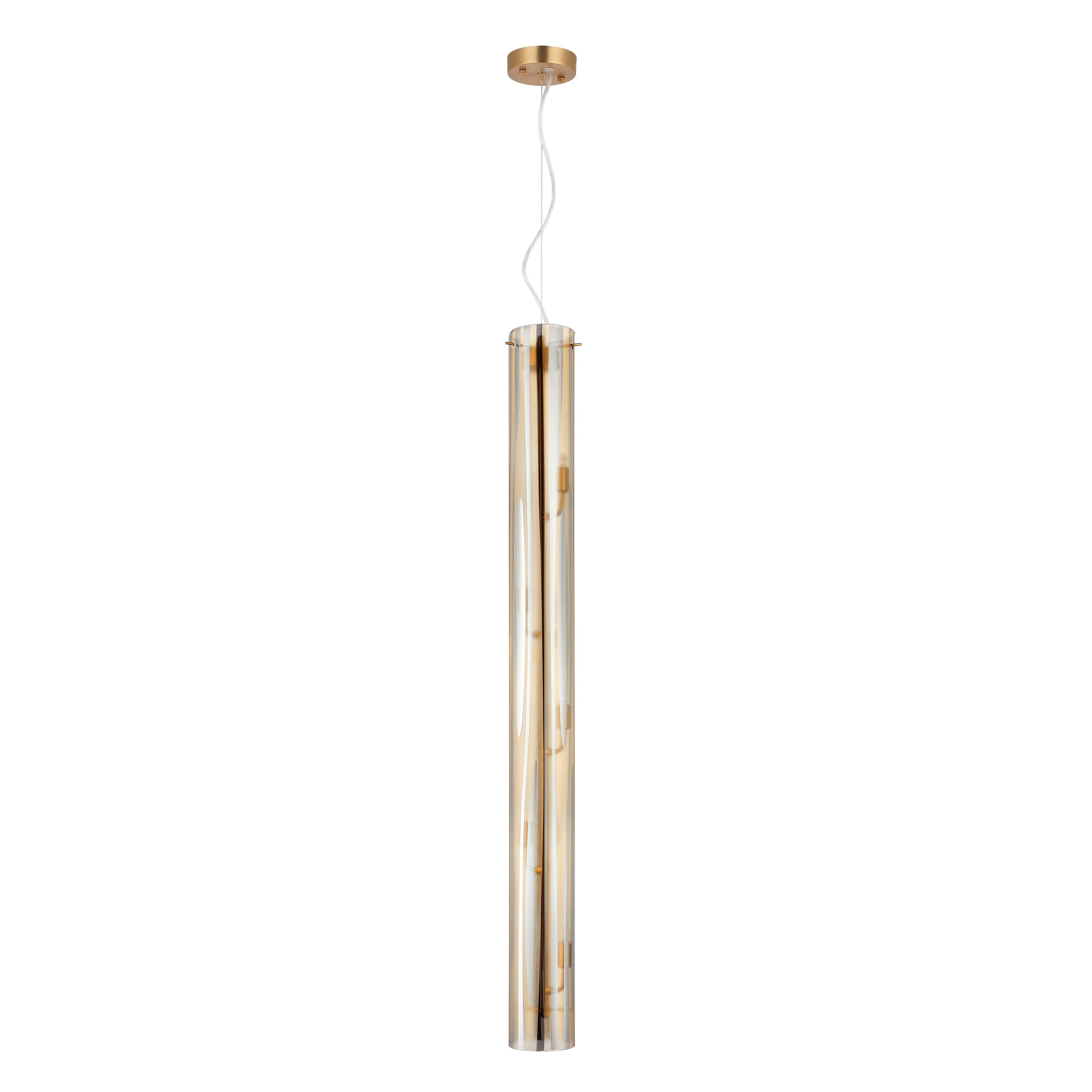 Chroman Empire 5 Light Tall Cylinder Pendant