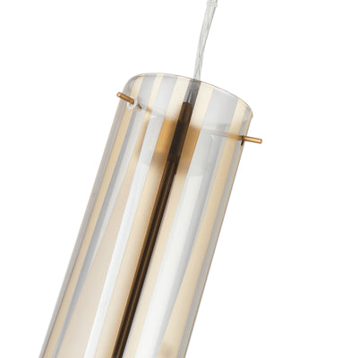 Chroman Empire 5 Light Tall Cylinder Pendant