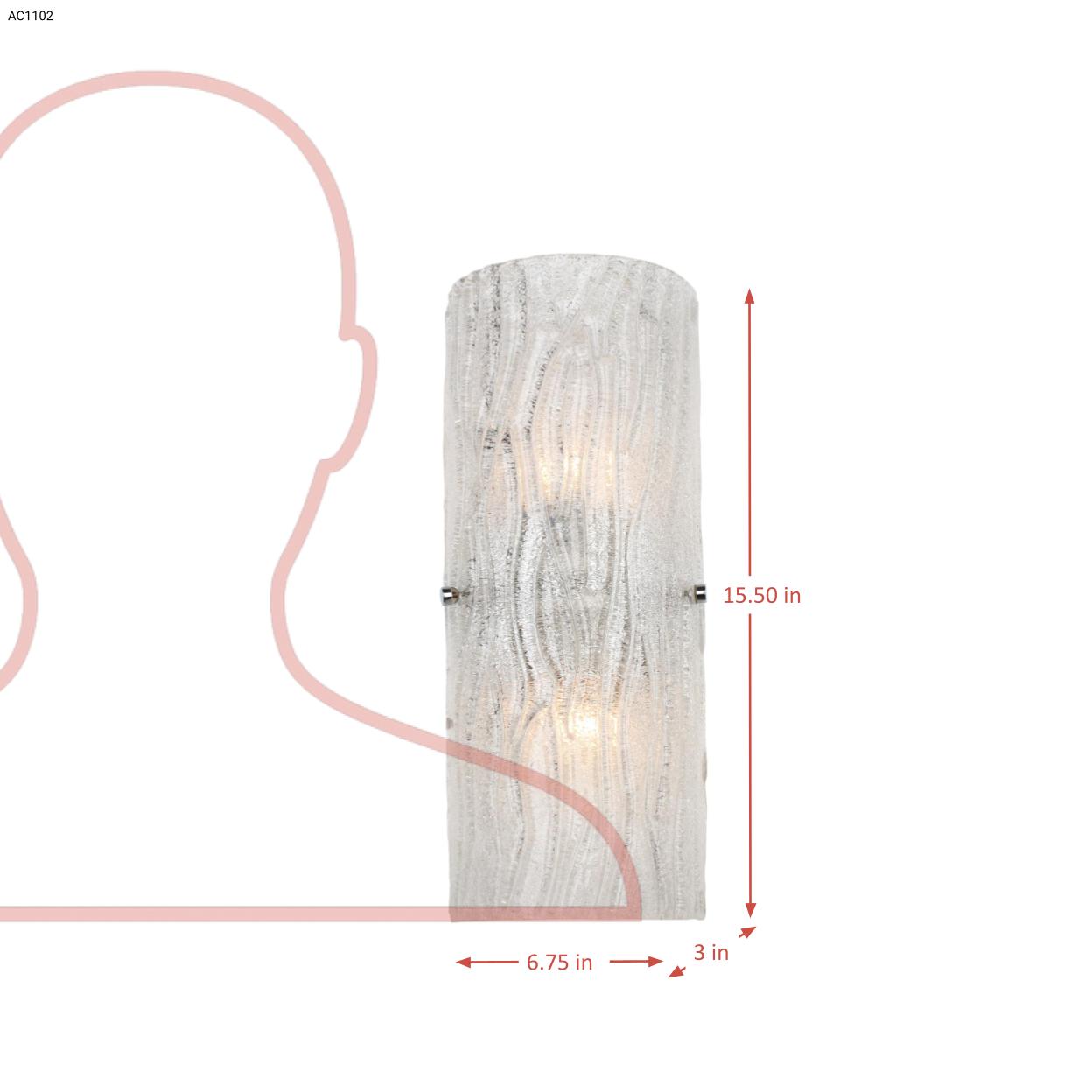 Brilliance 2 Light Wall Sconce