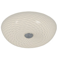Swirled 2 Light Small Flush Mount