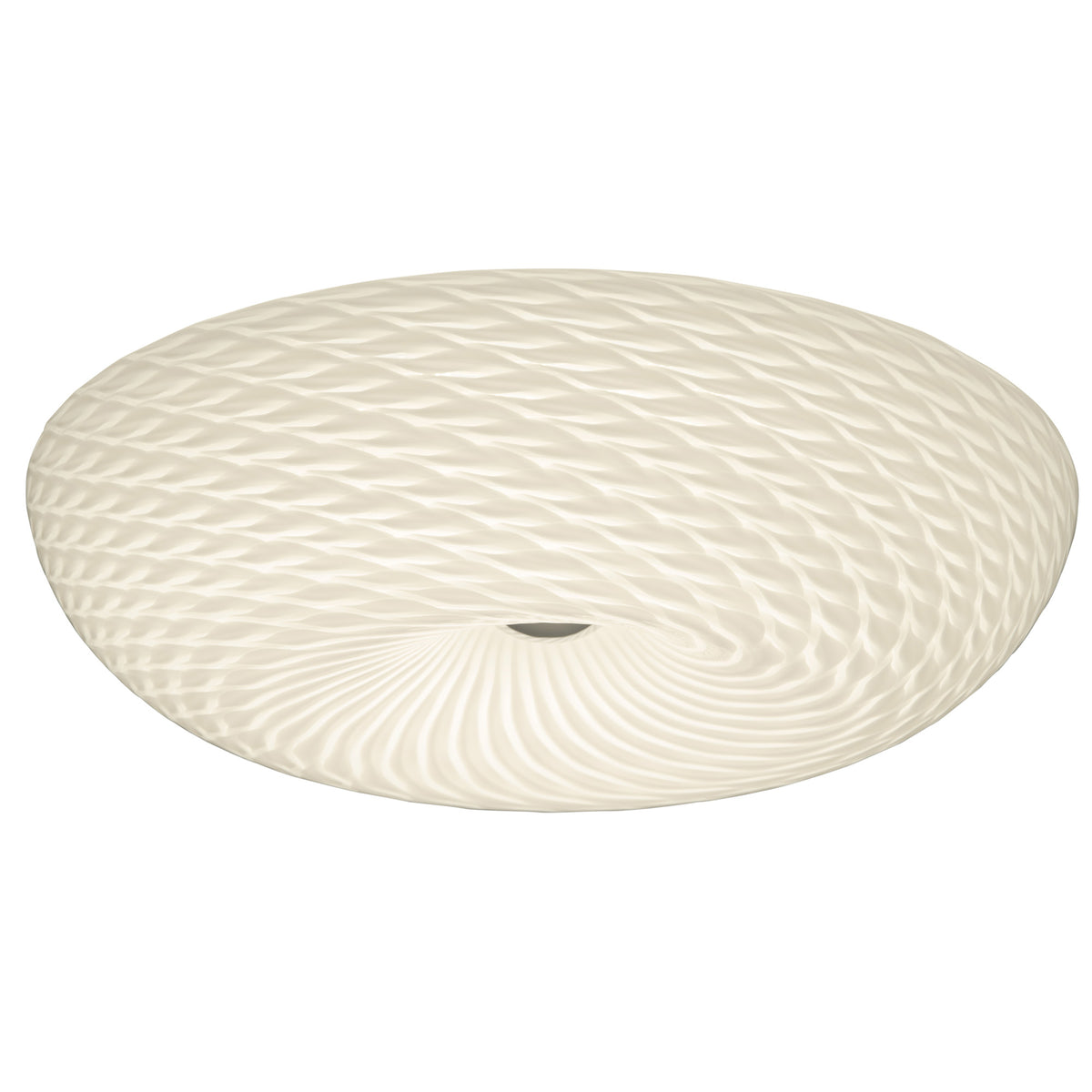 Swirled 3 Light Large Flush Mount