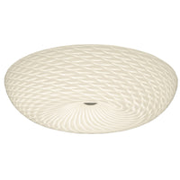 Swirled 3 Light Large Flush Mount