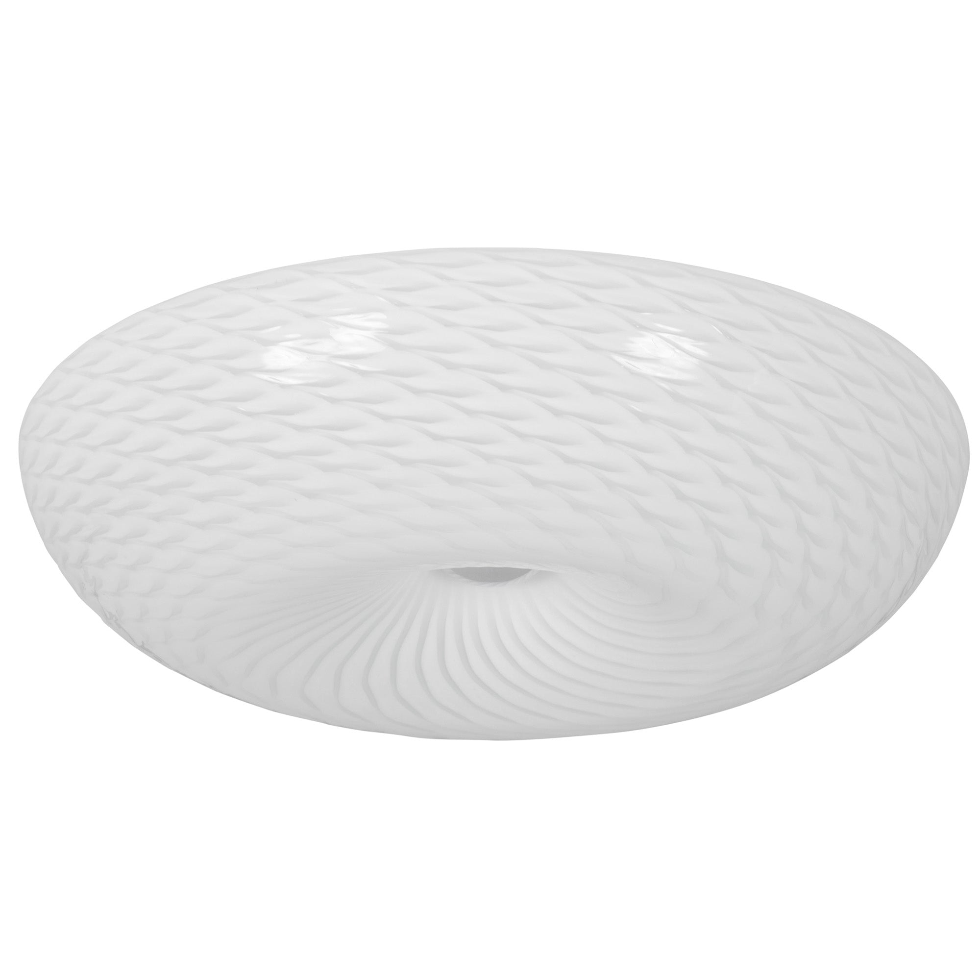 Swirled 3 Light Large Flush Mount