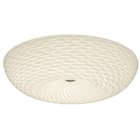 Swirled 3 Light Large Flush Mount