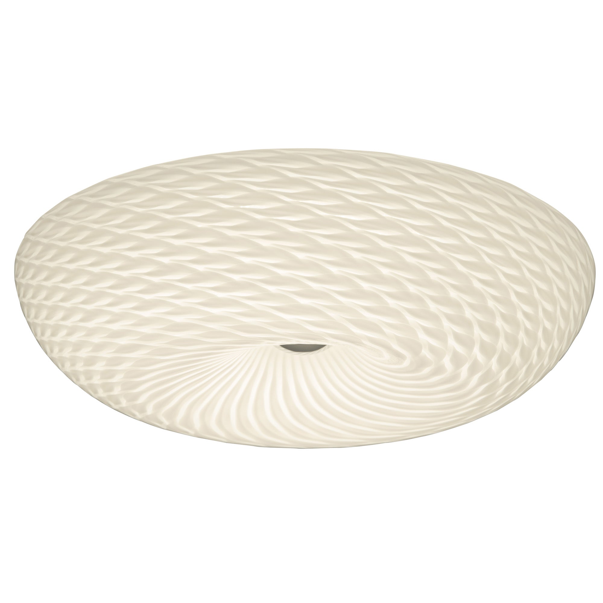 Swirled 3 Light Large Flush Mount
