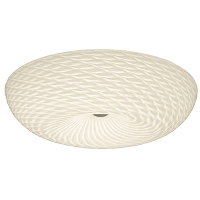 Swirled 3 Light Large Flush Mount