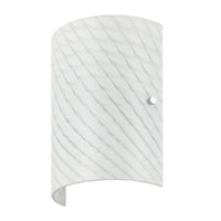 Swirled 2 Light Wall Sconce