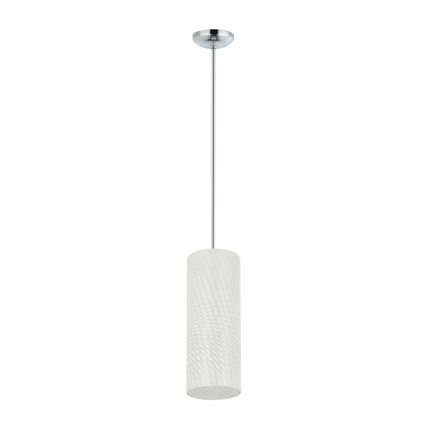 Swirled 1 Light Mini Pendant