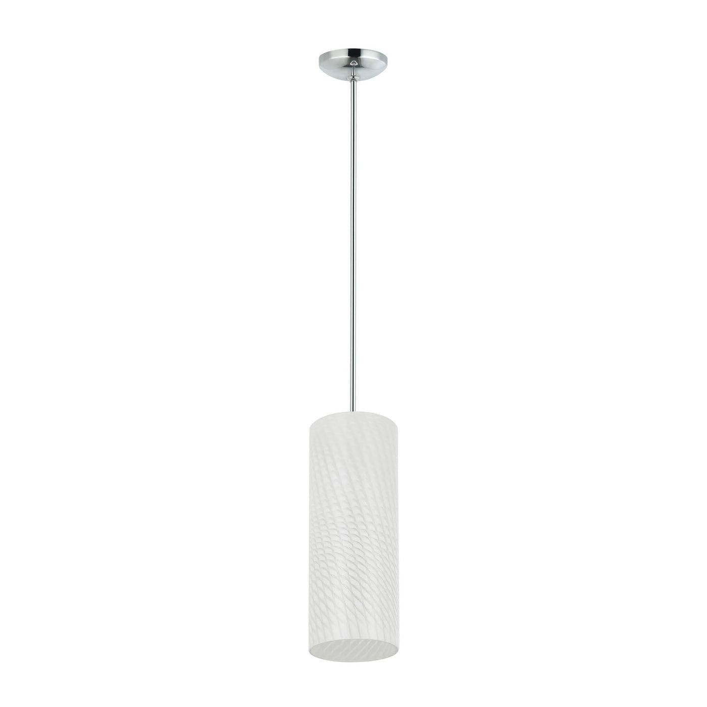 Swirled 1 Light Mini Pendant
