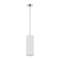 Swirled 1 Light Mini Pendant