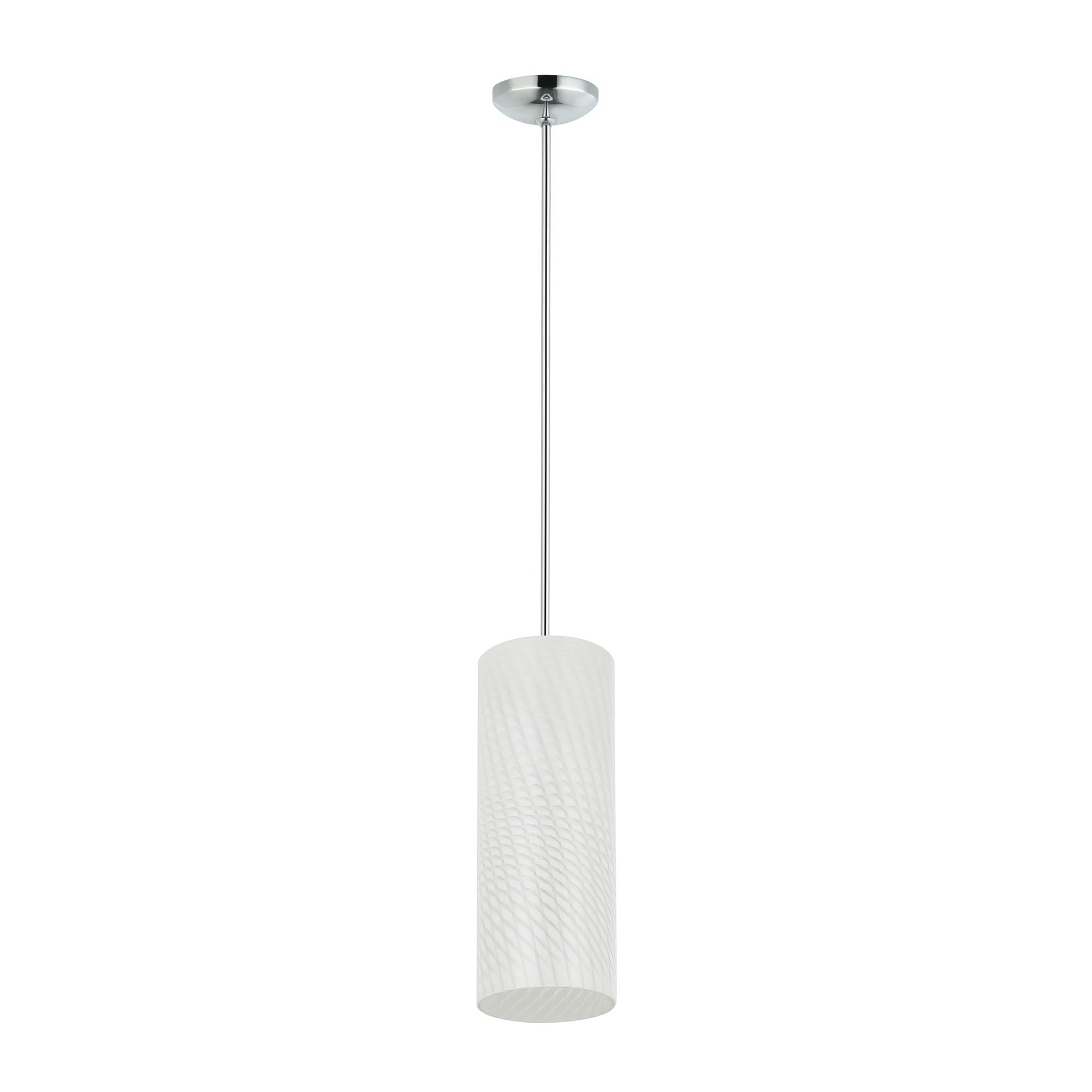 Swirled 1 Light Mini Pendant