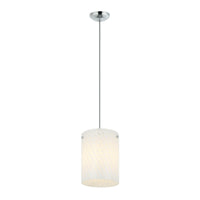 Swirled 1 Light Pendant