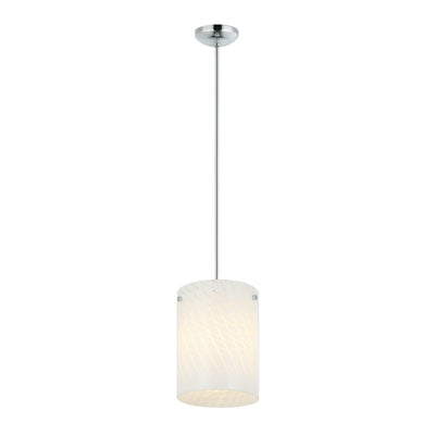 Swirled 1 Light Pendant