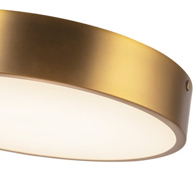 Adelaide 11-in Aluminum LED Flush Mount