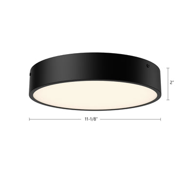 Adelaide 11-in Aluminum LED Flush Mount