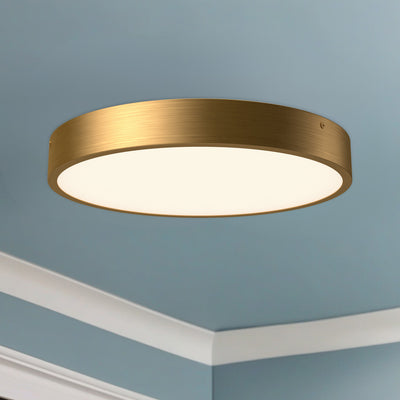Adelaide 15-in Aluminum LED Flush Mount