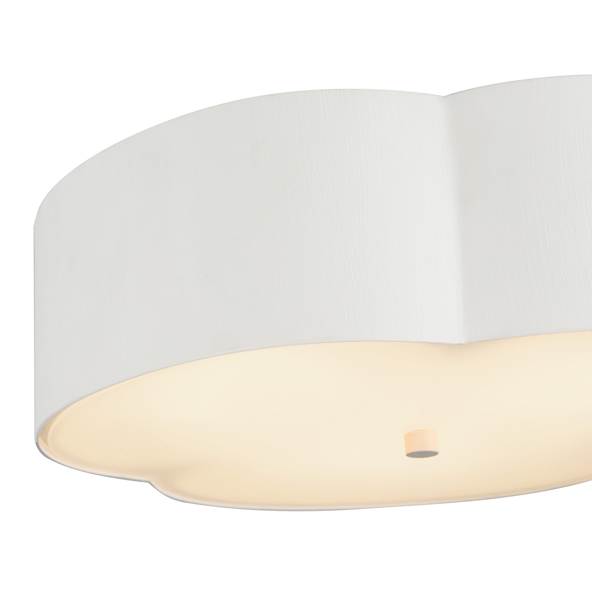 Adella 14-in Steel Flush Mount