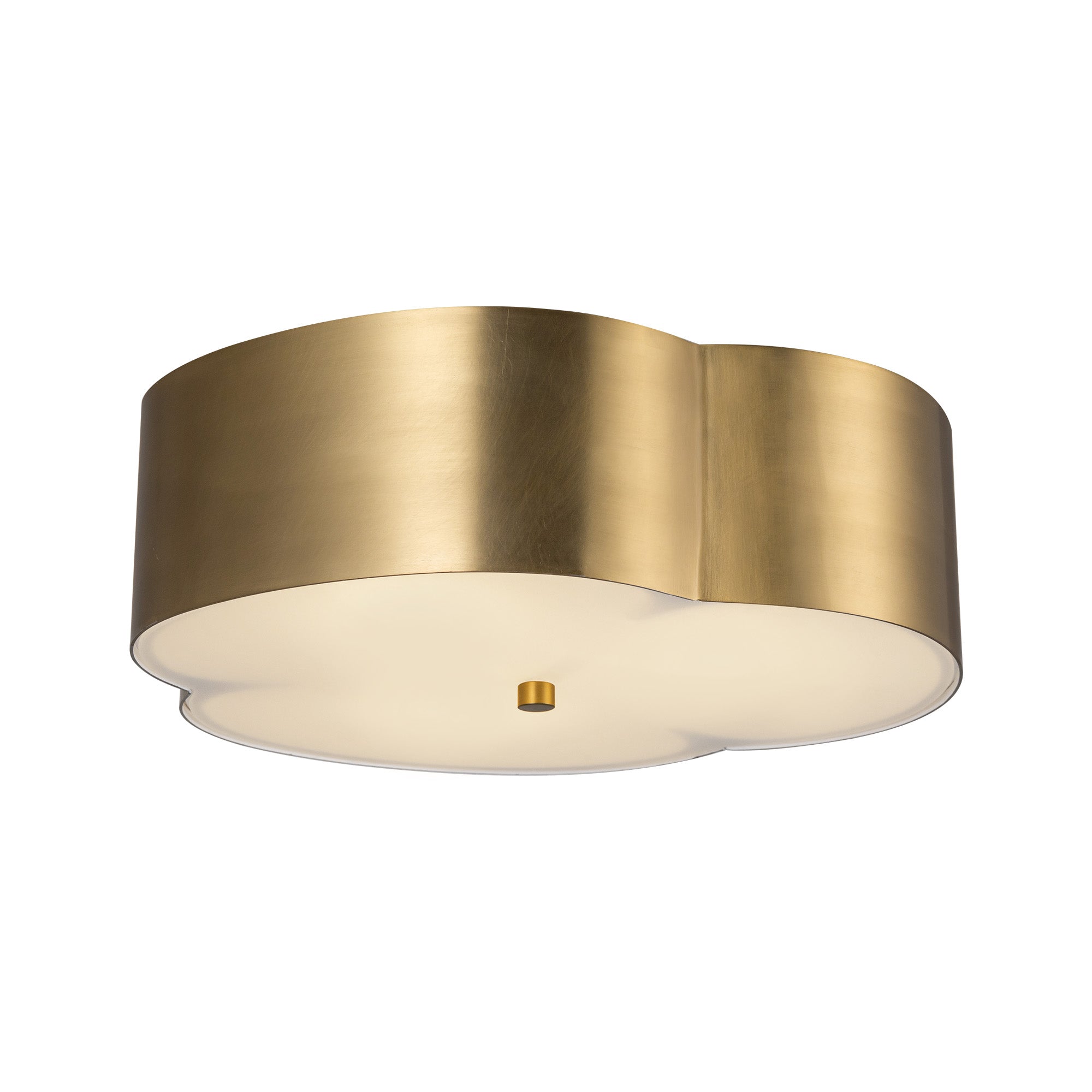 Adella 14-in Steel Flush Mount