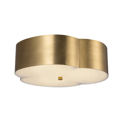 Adella 14-in Steel Flush Mount