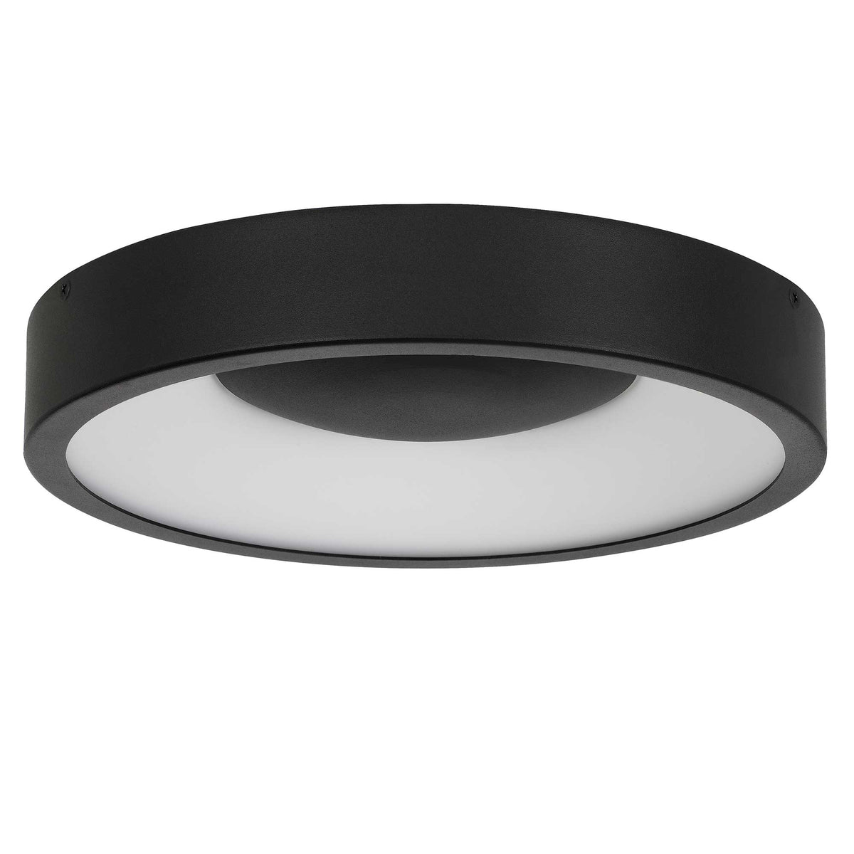 11-Inch Sand Black Stellar Outdoor LED Flush Mount