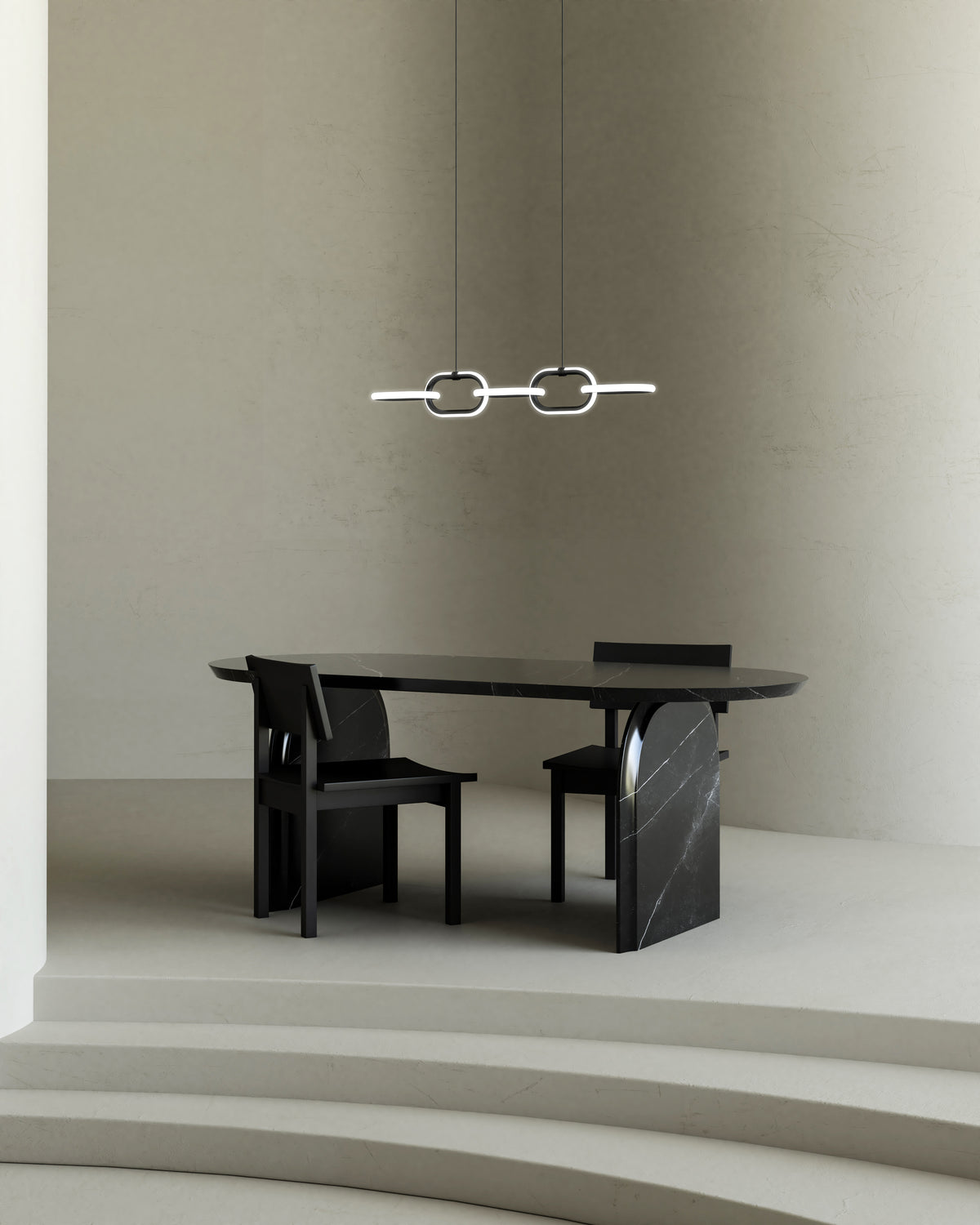 Airen 36-in Aluminum Linear Pendant