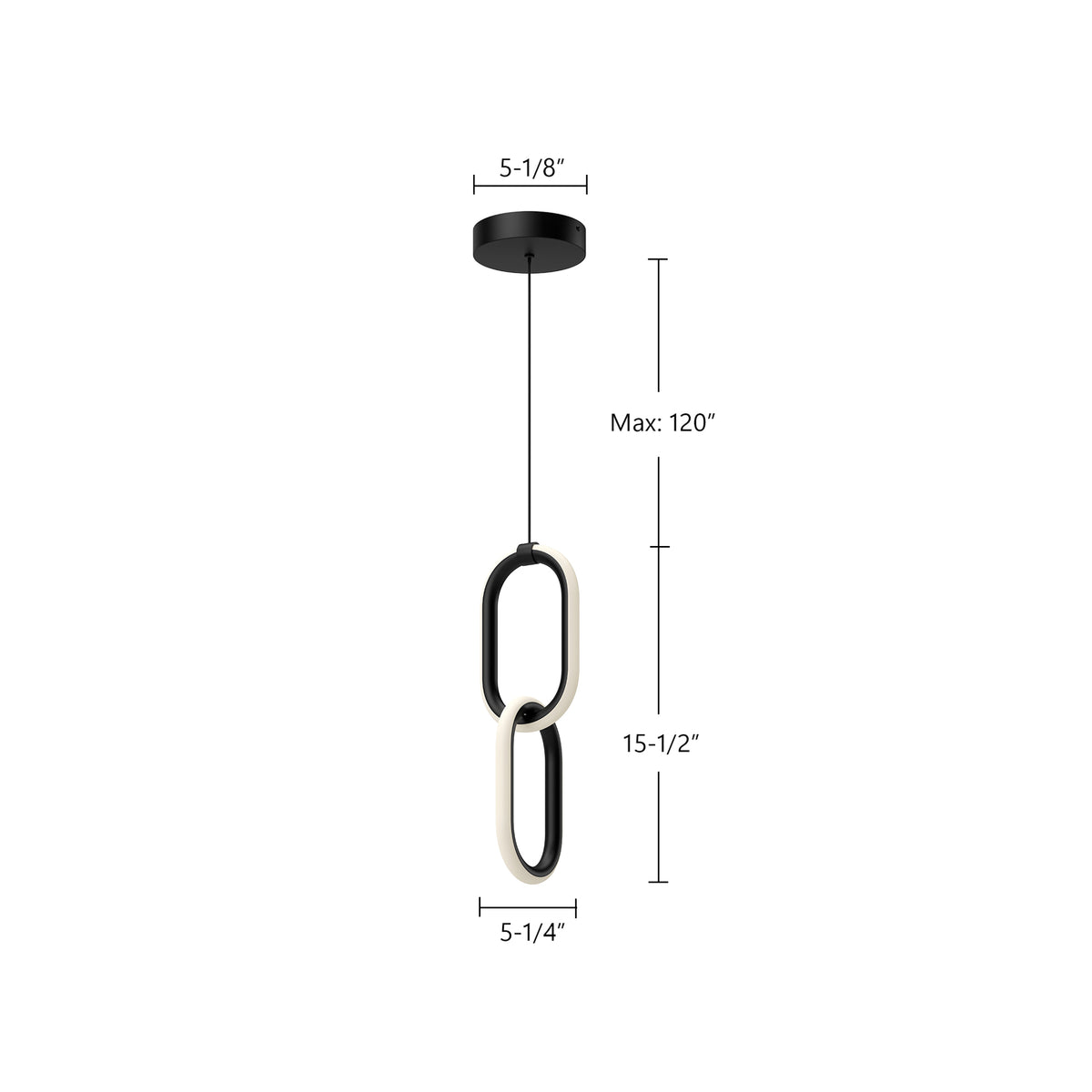 Airen 15-in Aluminum Pendant