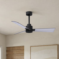 Alessandra 3-Blade Ceiling Fan Without Light Kit