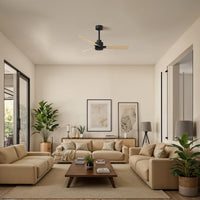 Alessandra 3-Blade Ceiling Fan Without Light Kit