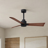Alessandra 3-Blade Ceiling Fan Without Light Kit