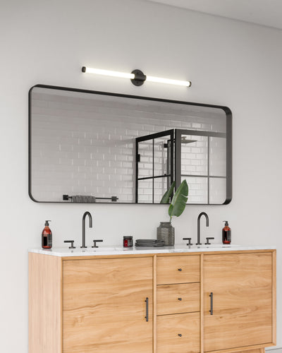 Akari 36-in Aluminum Vanity Light