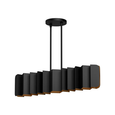 Akira 42-in Steel Linear Pendant