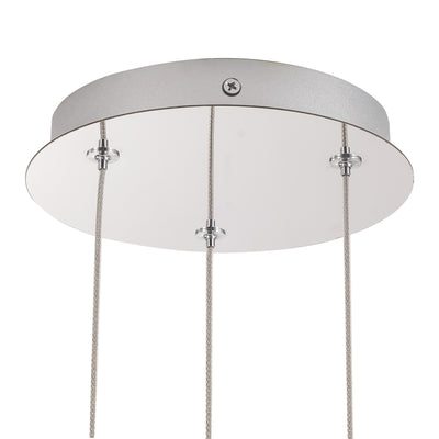 Akoya 48 Light Steel Chandelier