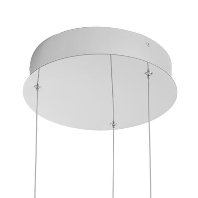 Akoya 48 Light Steel Chandelier