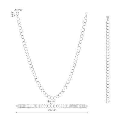Akoya 17-ft Steel Pendant