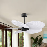 Alessandra Tropical 5-Blade Ceiling Fan Without Light Kit