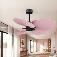 Alessandra Tropical 5-Blade Ceiling Fan Without Light Kit