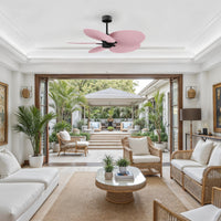Alessandra Tropical 5-Blade Ceiling Fan Without Light Kit