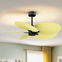 Alessandra Tropical 5-Blade Ceiling Fan Without Light Kit