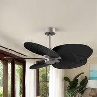 Alessandra Tropical 5-Blade Ceiling Fan Without Light Kit