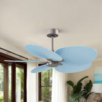 Alessandra Tropical 5-Blade Ceiling Fan Without Light Kit