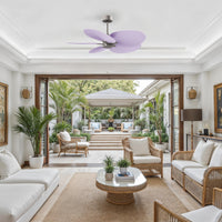 Alessandra Tropical 5-Blade Ceiling Fan Without Light Kit