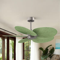 Alessandra Tropical 5-Blade Ceiling Fan Without Light Kit