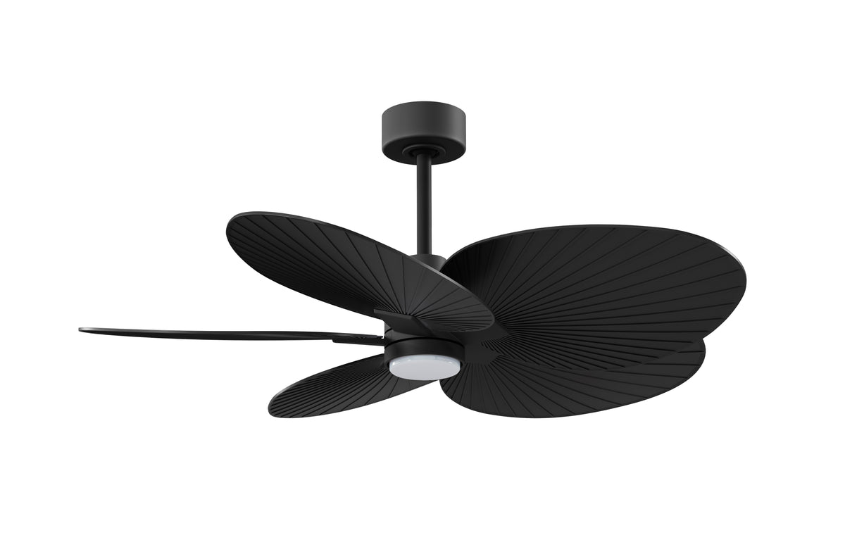 Alessandra Tropical 5-Blade Ceiling Fan with LED Light