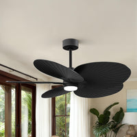 Alessandra Tropical 5-Blade Ceiling Fan with LED Light