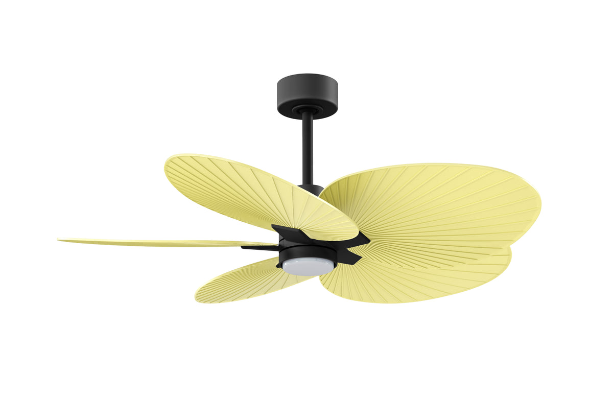 Alessandra Tropical 5-Blade Ceiling Fan with LED Light