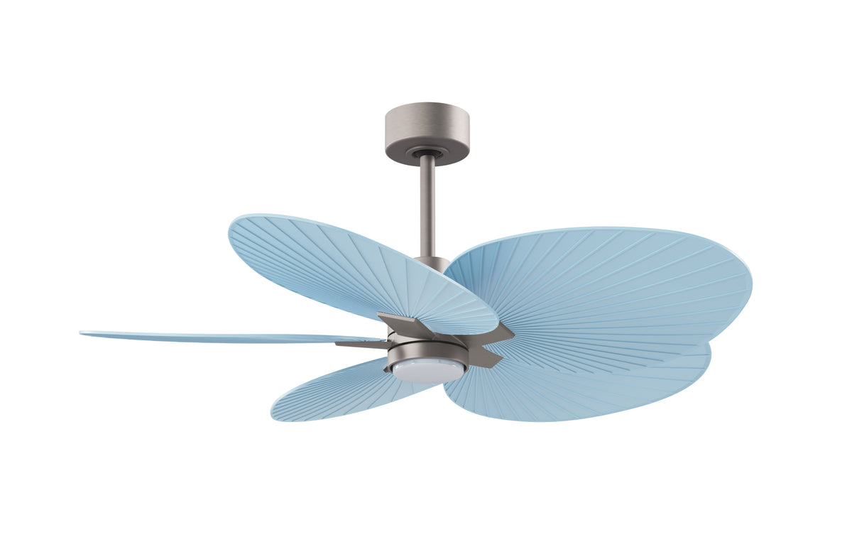 Alessandra Tropical 5-Blade Ceiling Fan with LED Light
