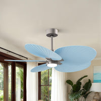 Alessandra Tropical 5-Blade Ceiling Fan with LED Light