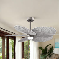 Alessandra Tropical 5-Blade Ceiling Fan with LED Light